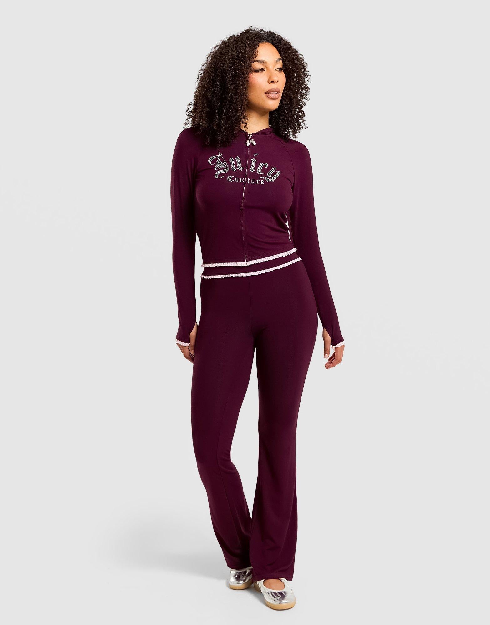 Jersey Lace Track Pants
