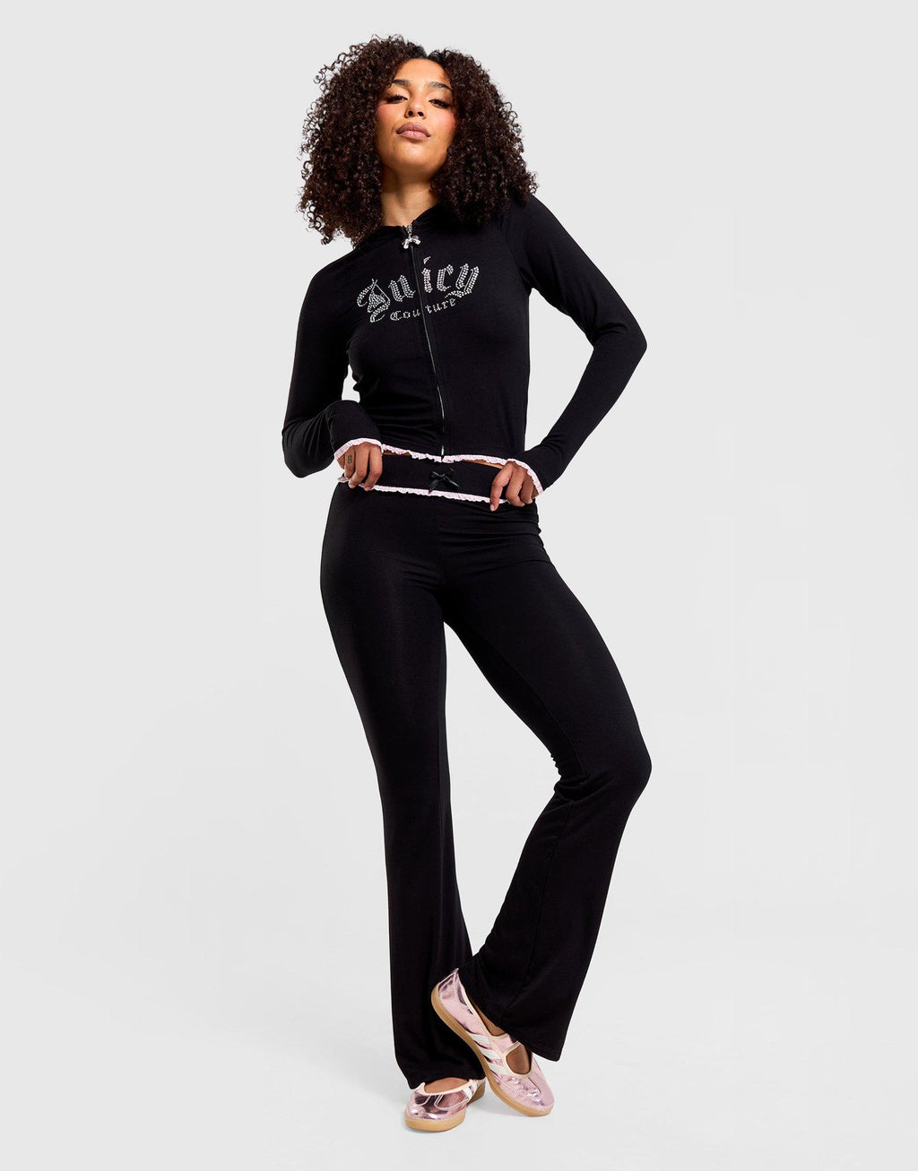 Jersey Lace Track Pants