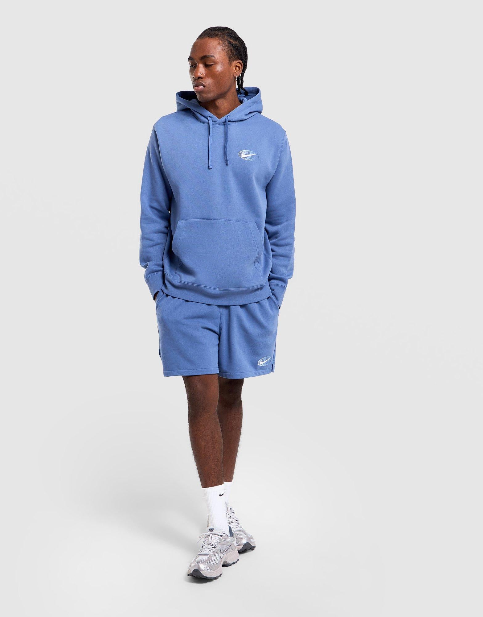 Navy Nike World Tour Hoodie - JD Sports New Zealand