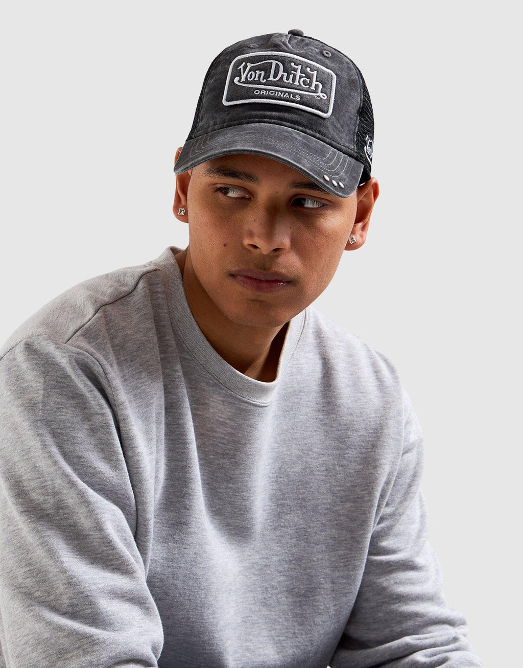 Stud Sport Patch Trucker Cap