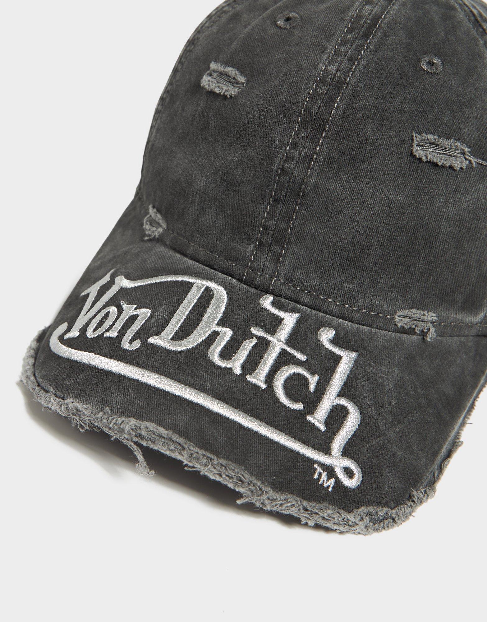 Big Distressed Dad Strapback Cap