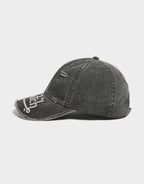 Big Distressed Dad Strapback Cap