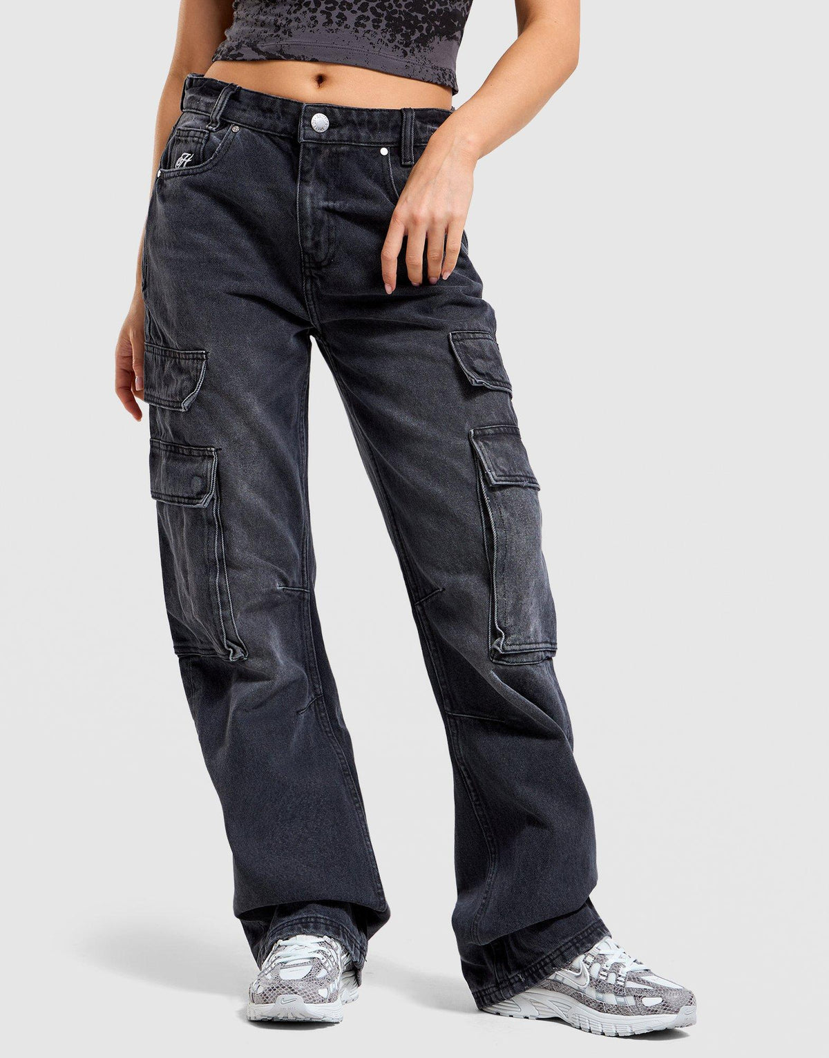Cargo Denim Pants