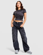 Cargo Denim Pants