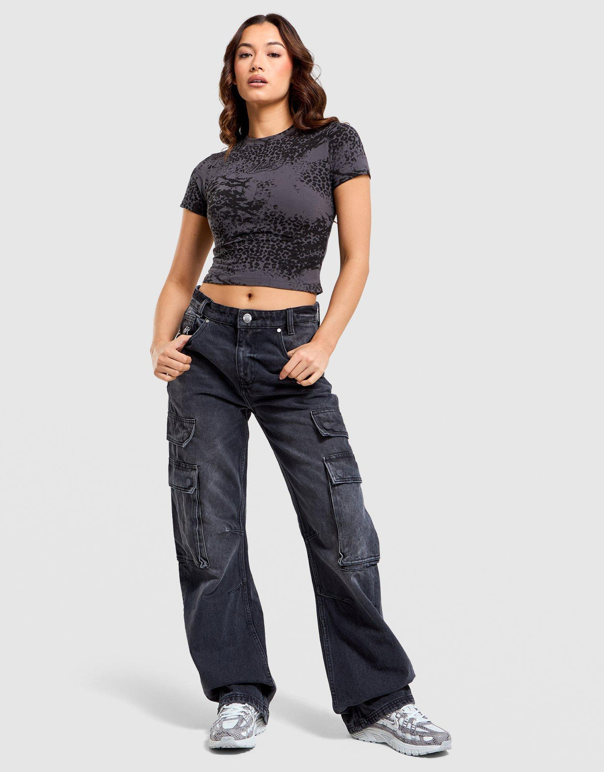Cargo Denim Pants