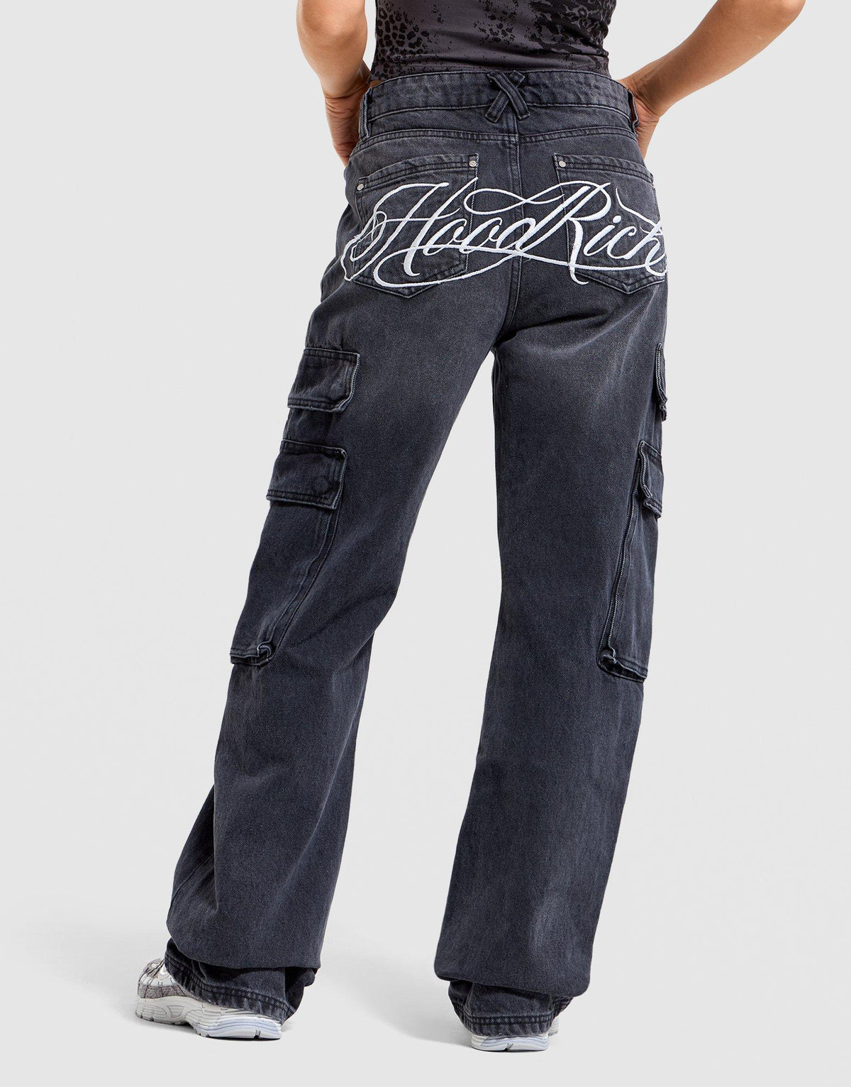 Cargo Denim Pants