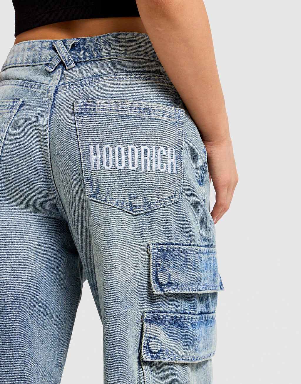 Cargo Denim Pants