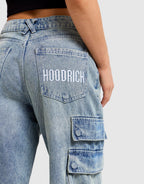 Cargo Denim Pants
