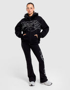 Celeste Faux Fur-Trim Full-Zip Hoodie