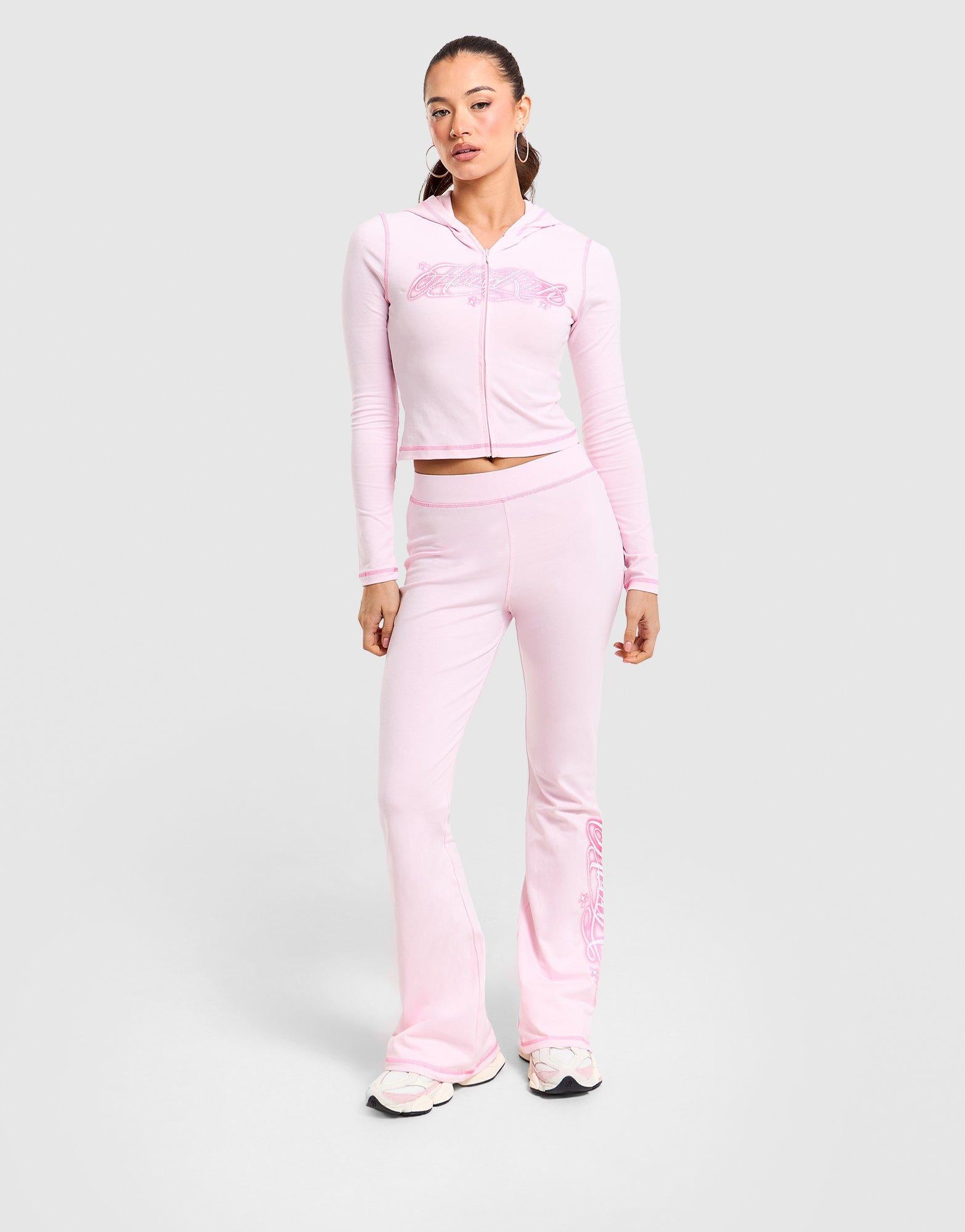 Full-Zip Fitted Jersey Hoodie