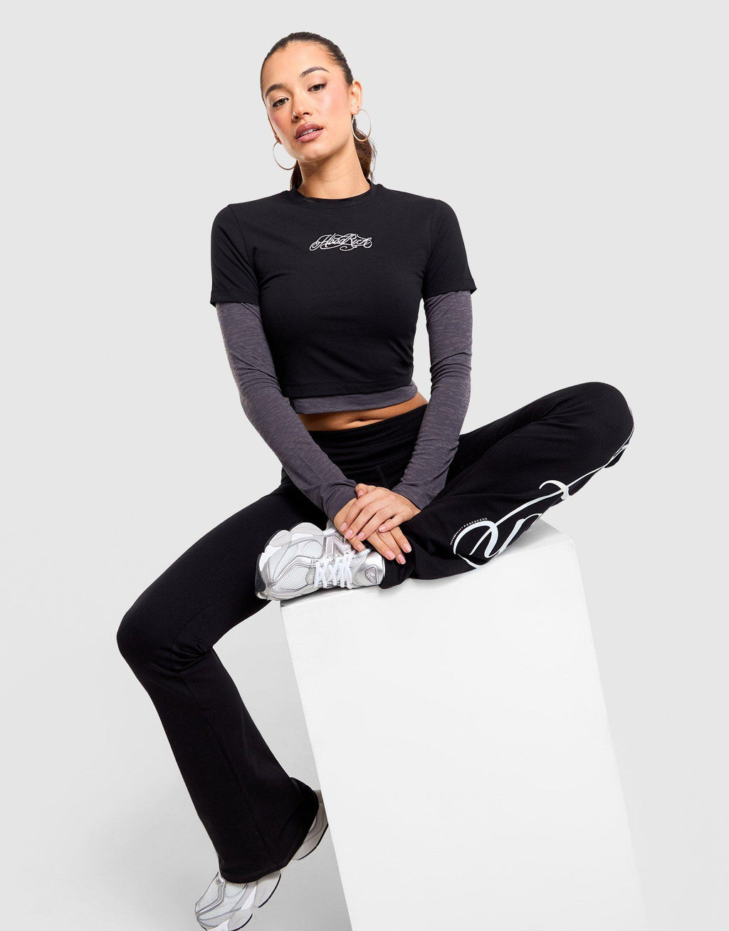 Double Layer Long-Sleeve T-Shirt