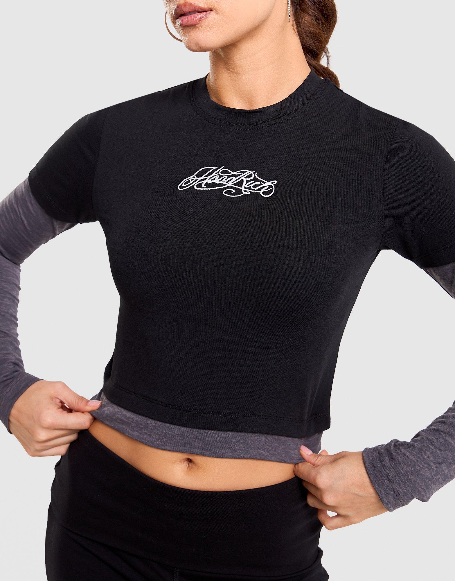 Double Layer Long-Sleeve T-Shirt