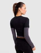Double Layer Long-Sleeve T-Shirt