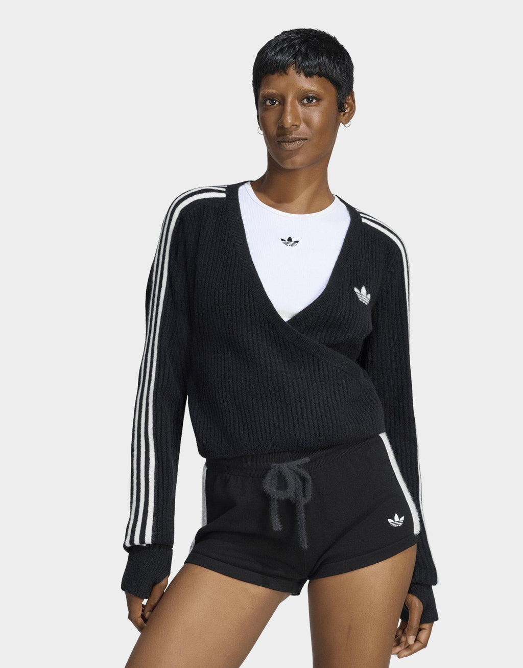 Adiluna Season 2 x Jennie Knitted Wrap Around Cardigan