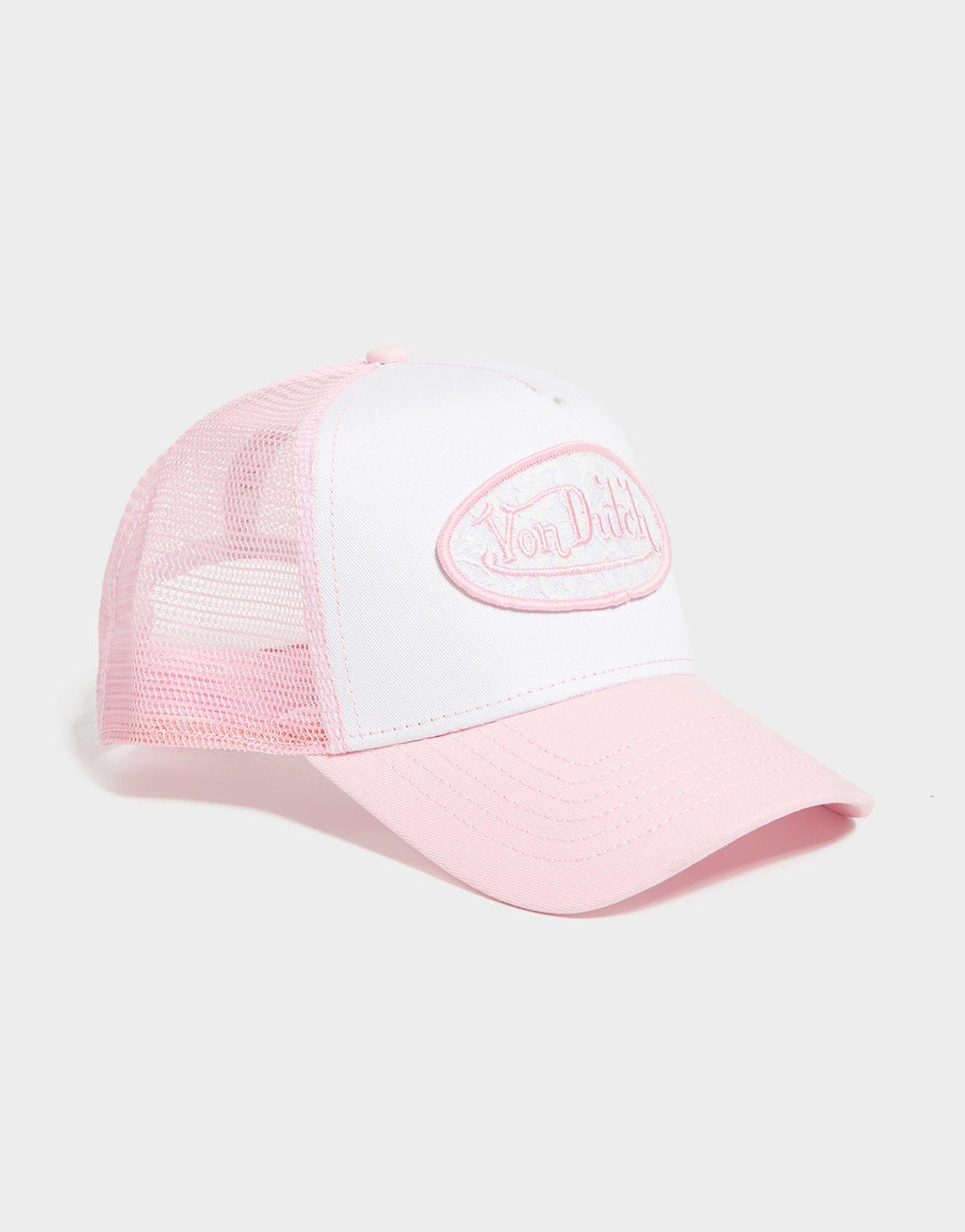 Lace Patch Trucker Cap