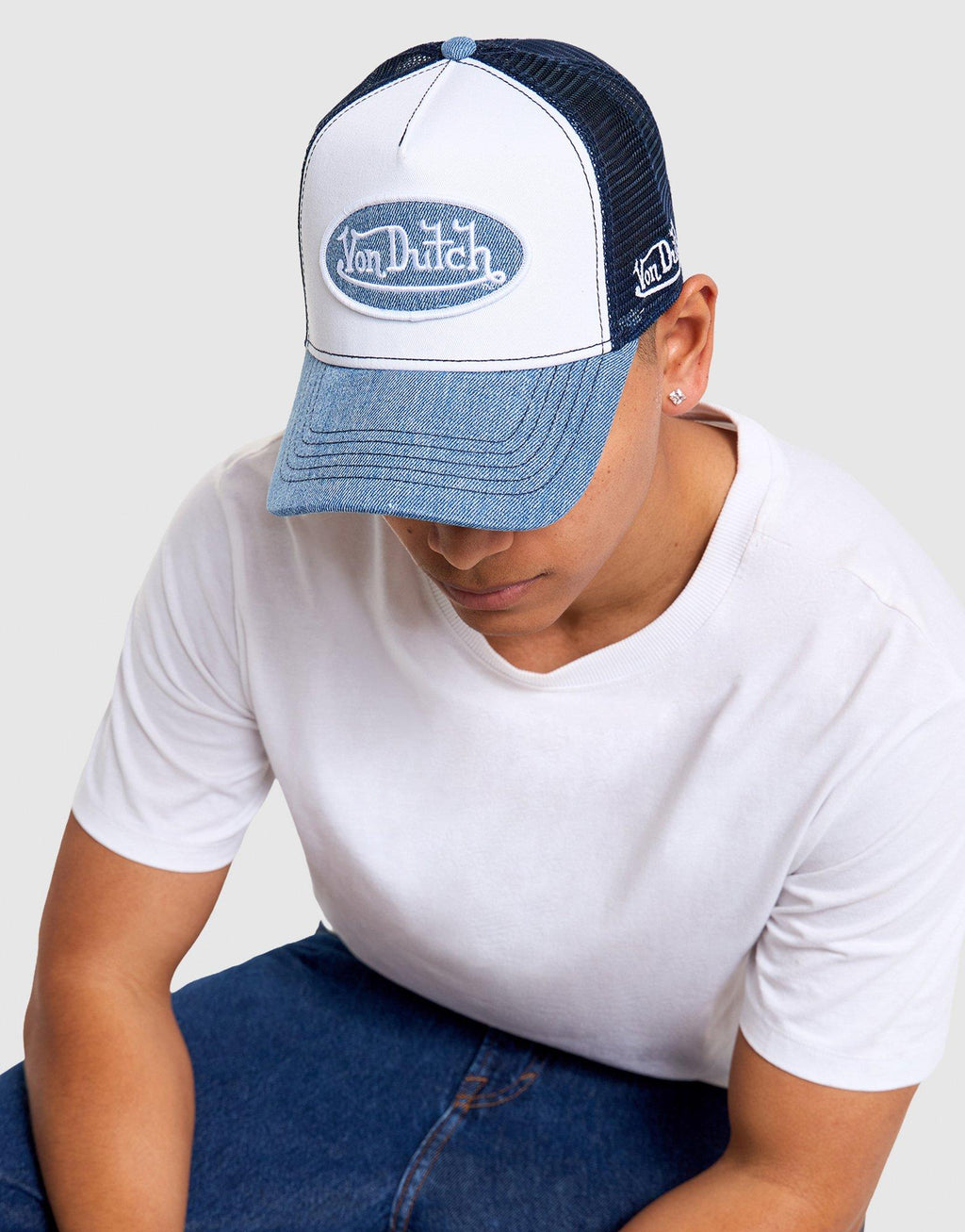 Denim Trucker Cap