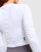 Studio Long-Sleeve Crop Top