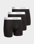 Icon Cotton Stretch Boxer Briefs (3 Pack)