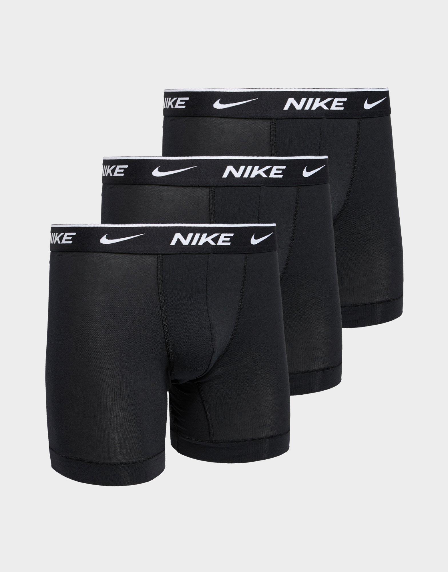 Essential Cotton Stretch Boxer Briefs (3 Pack)