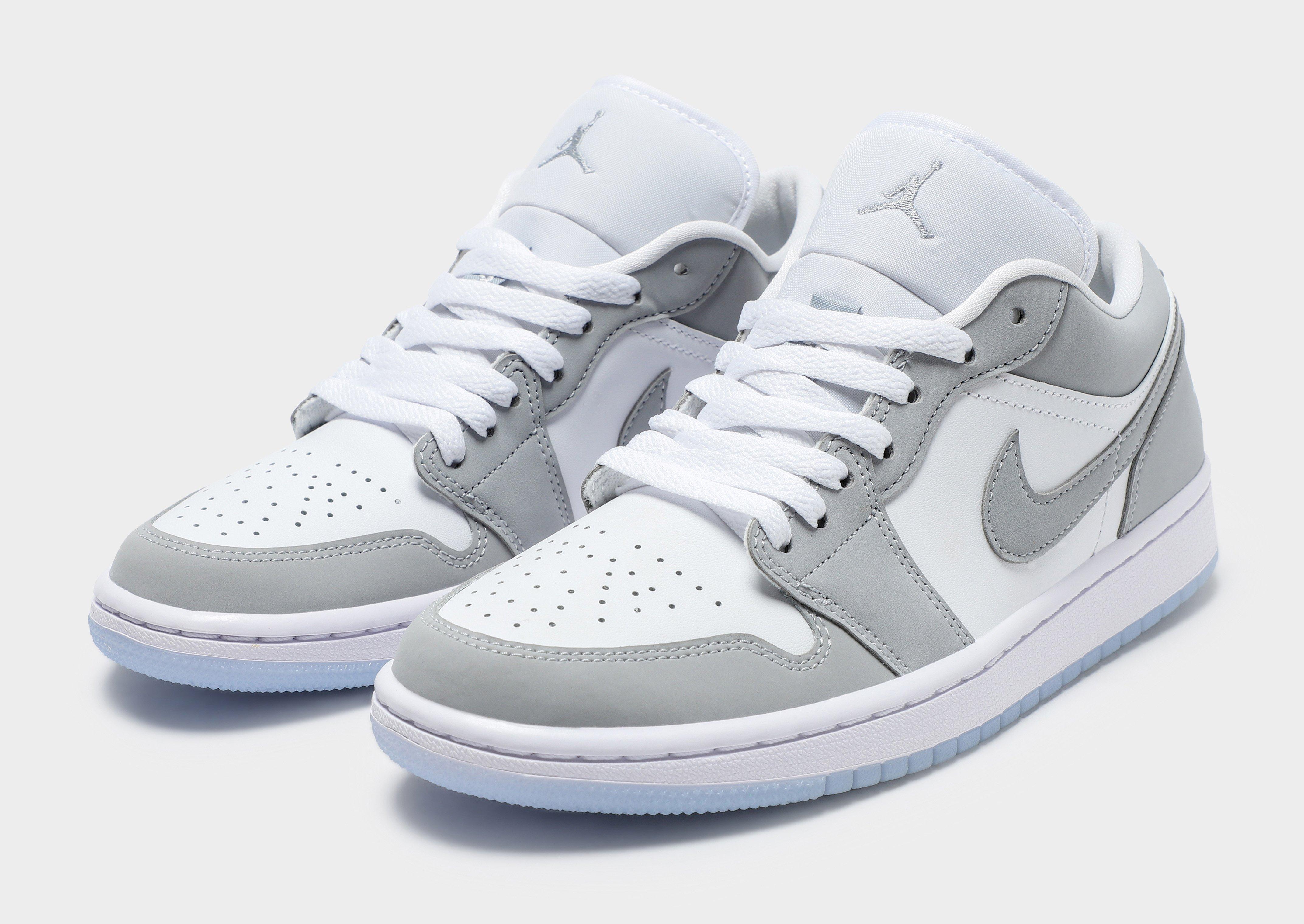 Grey Jordan Air Jordan 1 Low Women's - JD Sports New Zealand