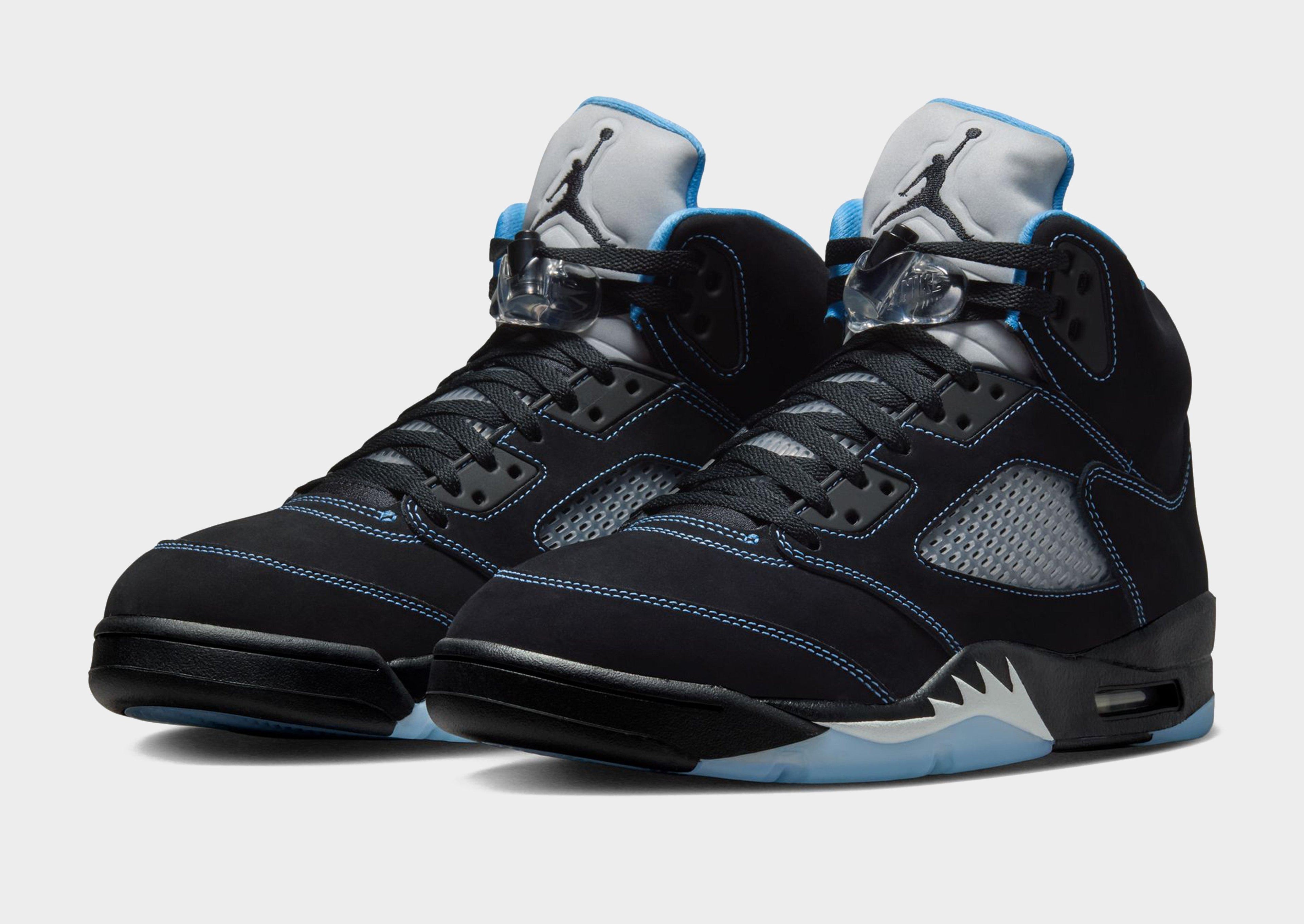 Air 5 Retro 'Black Carolina'