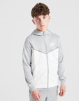 Tape Poly Full Zip Hoodie Junior