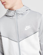 Tape Poly Full Zip Hoodie Junior