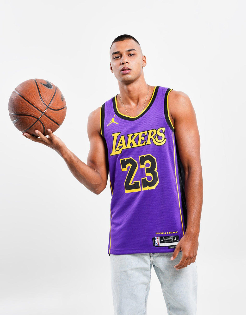 NBA LA Lakers James #23 Swingman Jersey