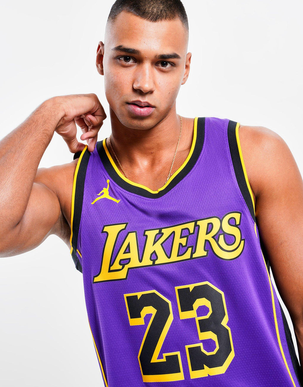 NBA LA Lakers James #23 Swingman Jersey