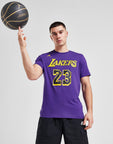 NBA LA Lakers James #23 Statement T-Shirt