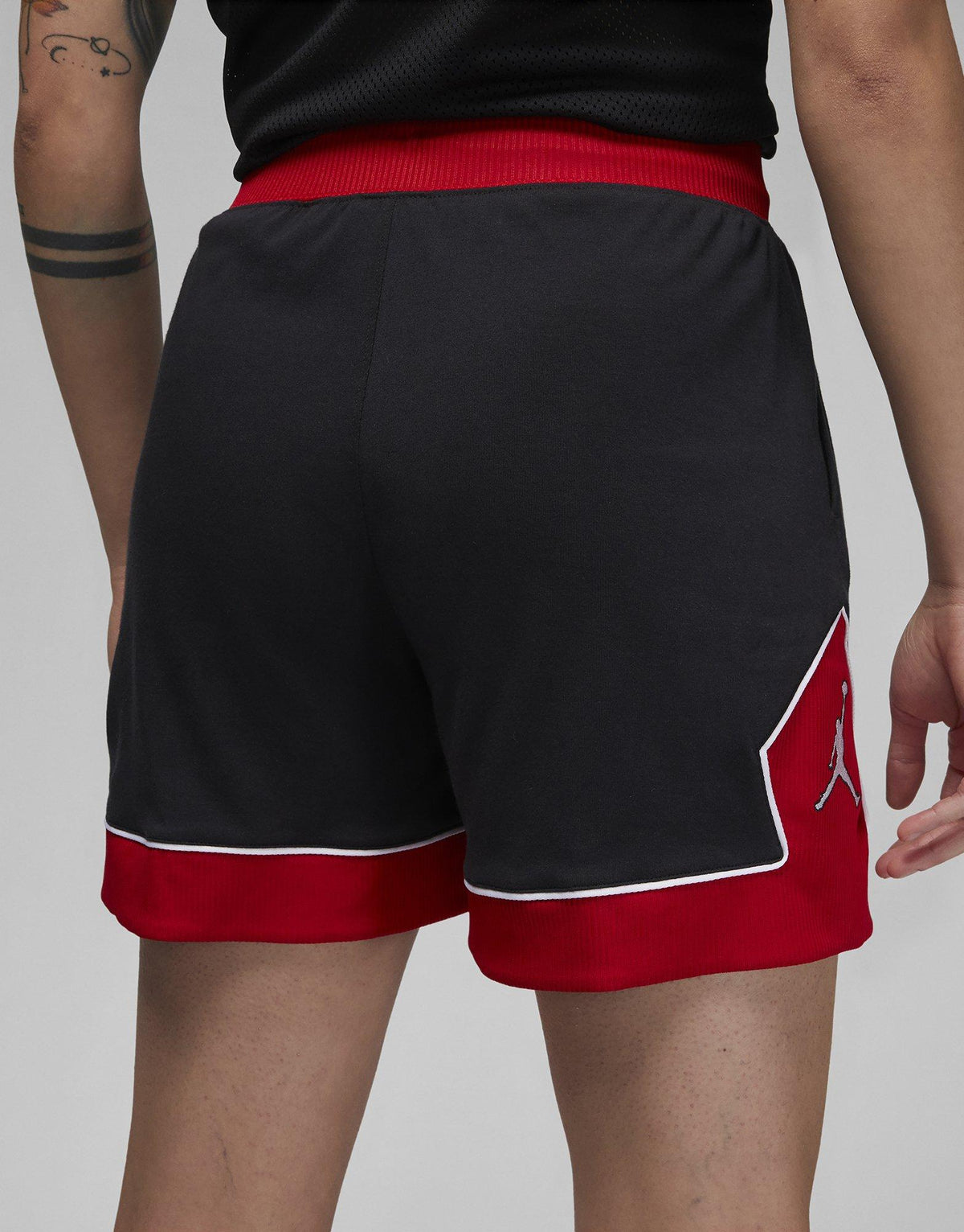 Shrt Jrdn Dmnd Jrsy Blk/red