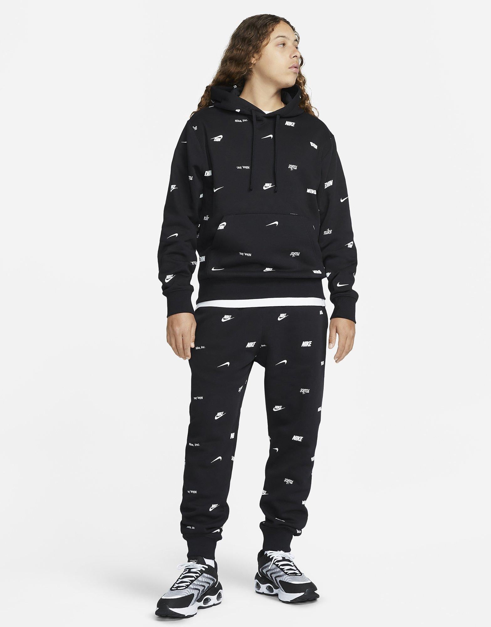 Printed Club Hoodie