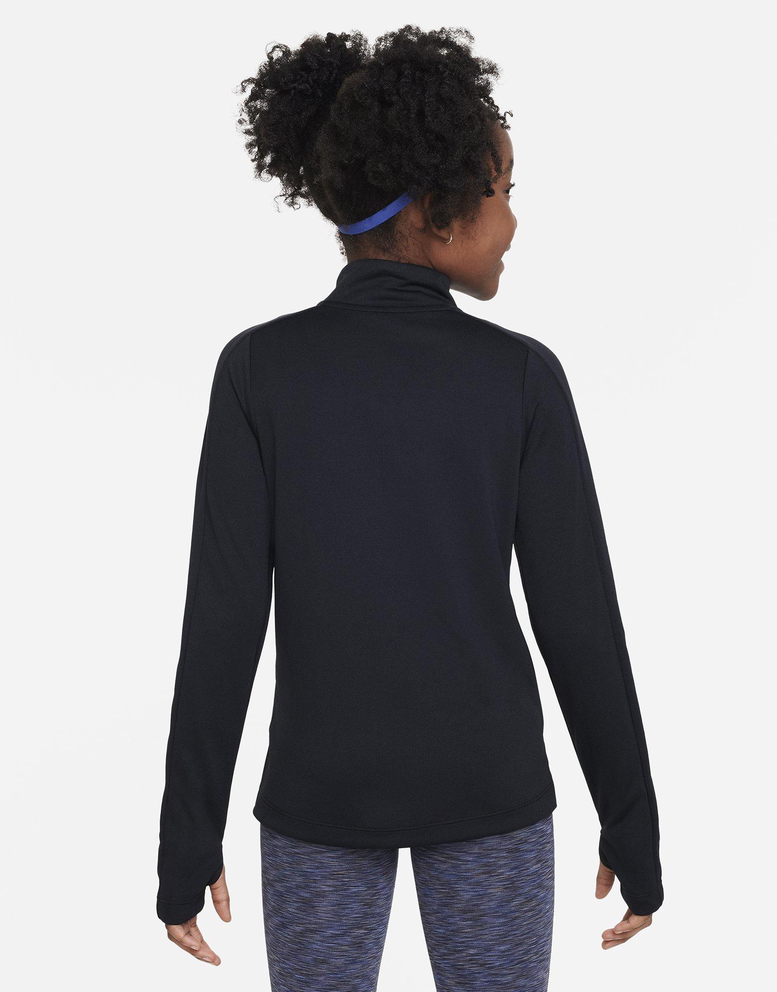 Girls' Fitness Long Sleeve 1/2 Zip Top Junior