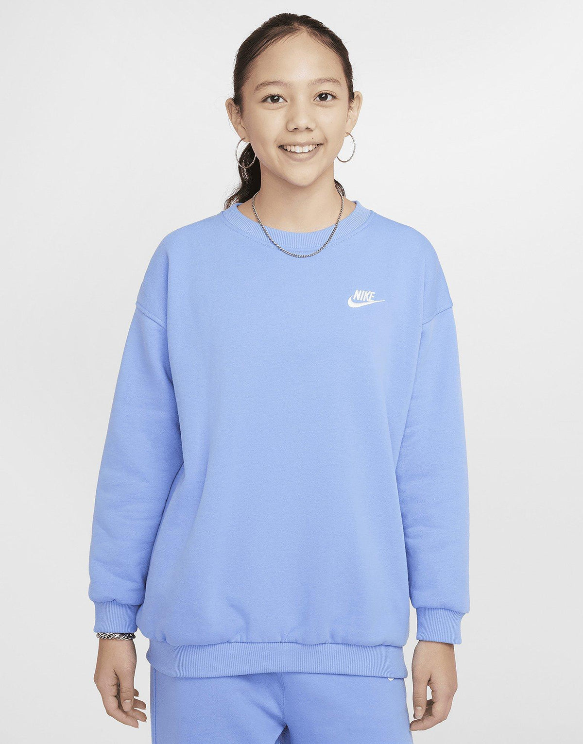Girls' Club Fleece Crew Sweatshirt Junior