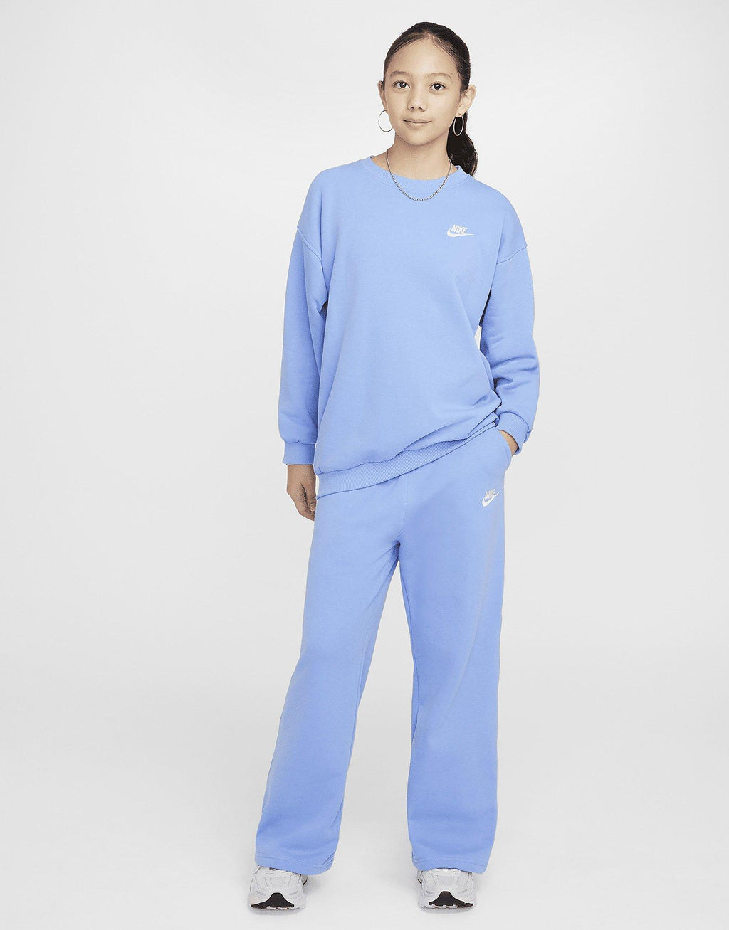 Girls' Club Fleece Crew Sweatshirt Junior