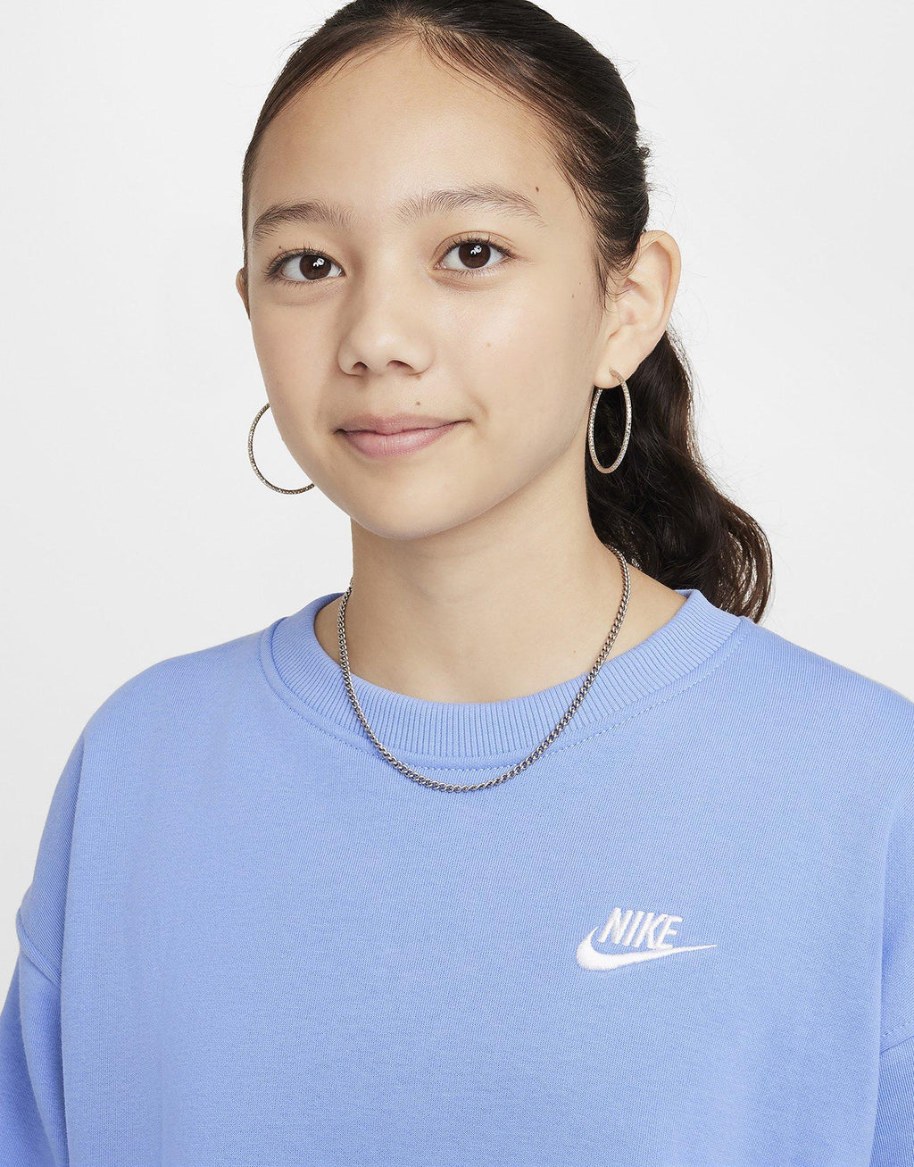 Girls' Club Fleece Crew Sweatshirt Junior
