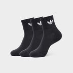 3-Pack Mid Ankle Socks