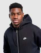 Full-Zip Fleece Hoodie