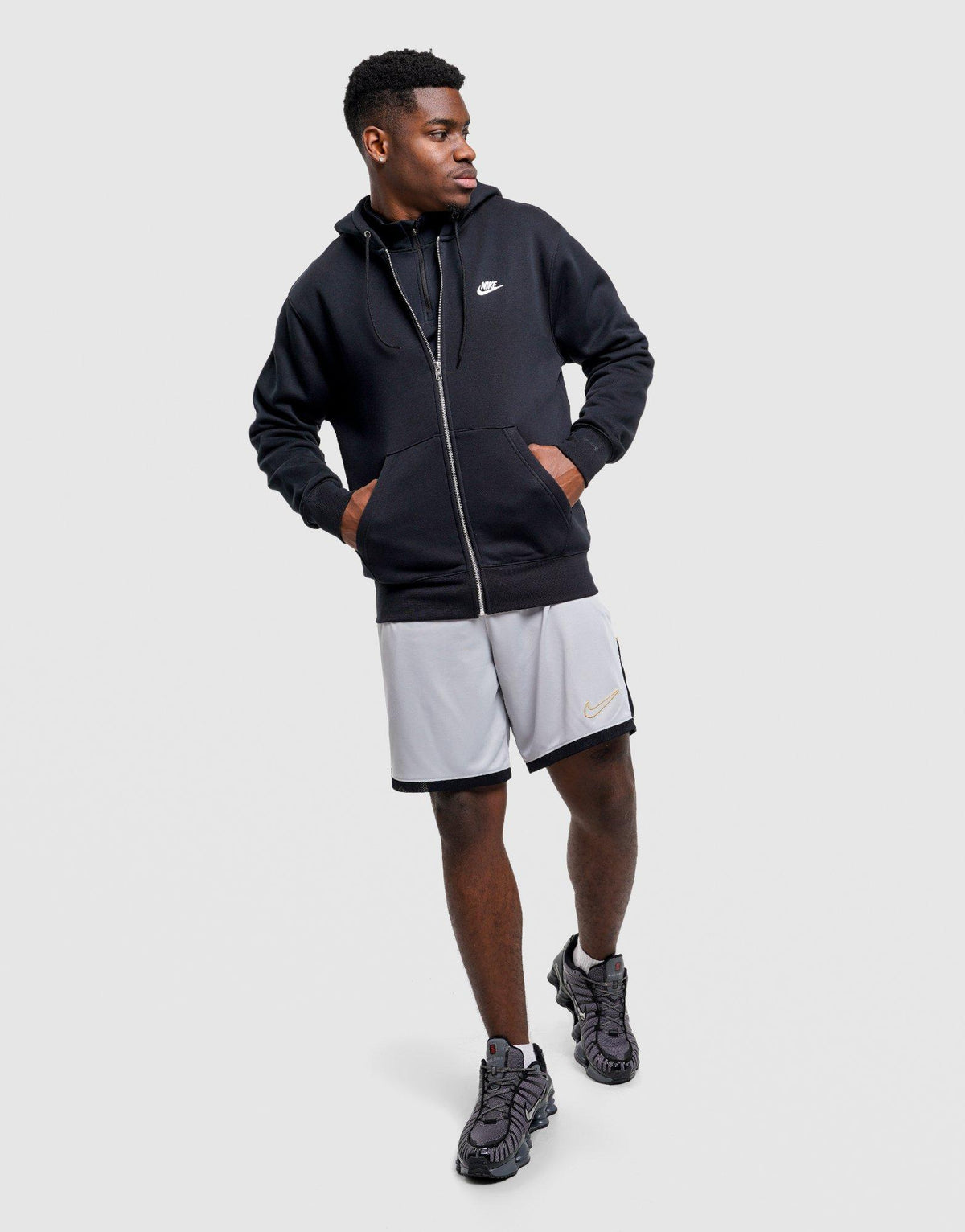 Full-Zip Fleece Hoodie