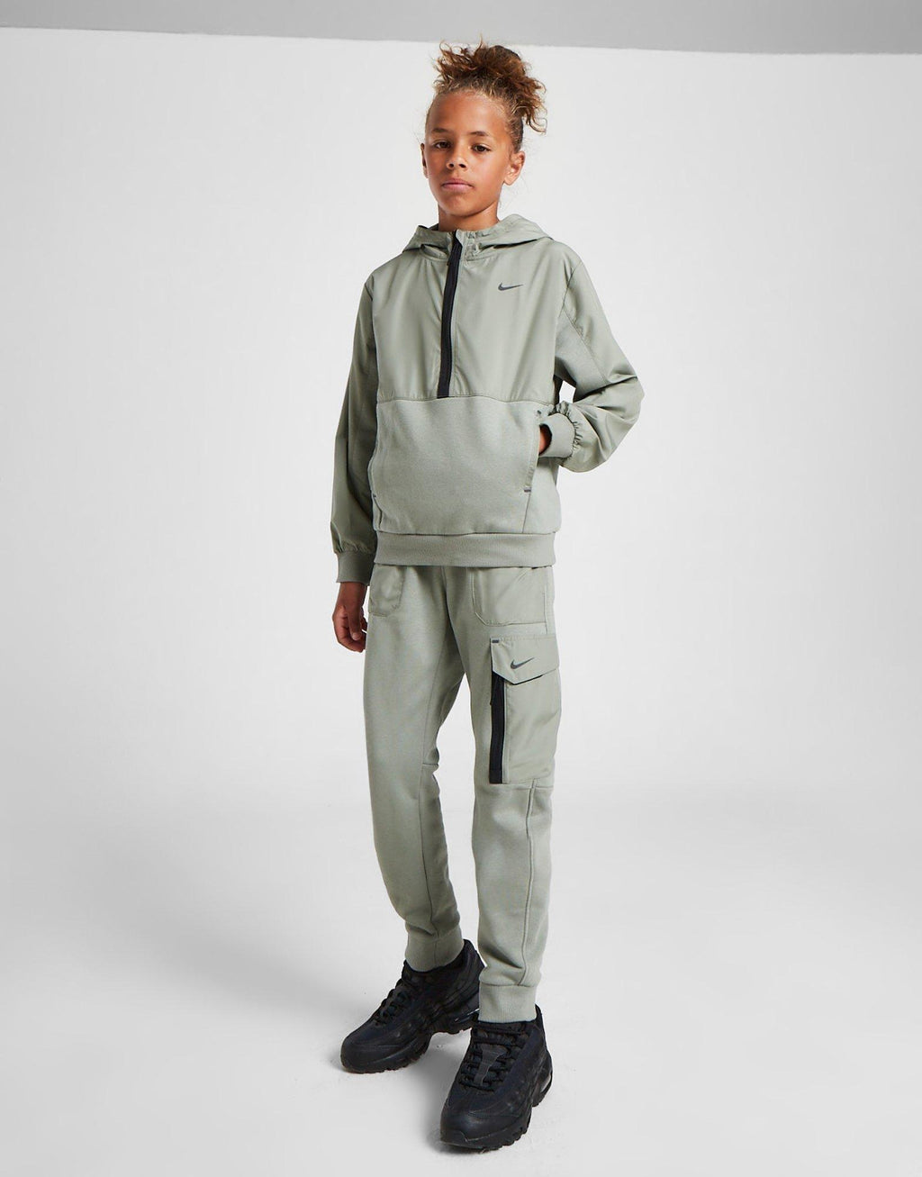 City Utility Fleece 1/2 Zip Hoodie Junior