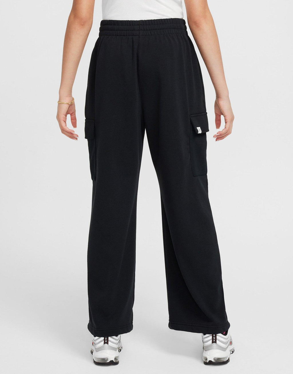 Girls' Wide Leg Cargo Joggers Junior
