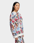 x IVY PARK Ski Tag Crew Sweatshirt