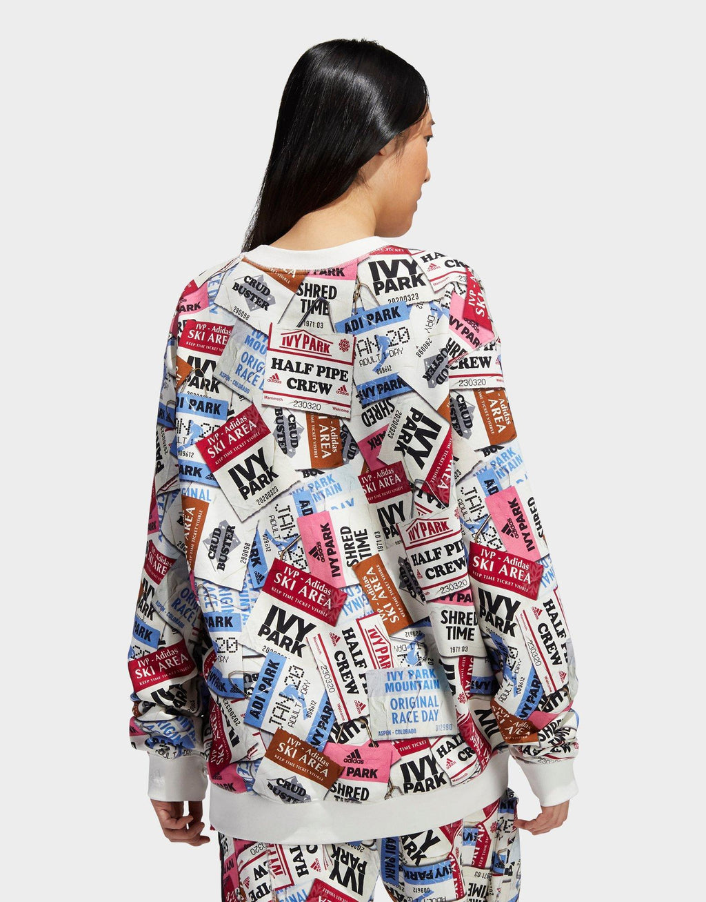x IVY PARK Ski Tag Crew Sweatshirt