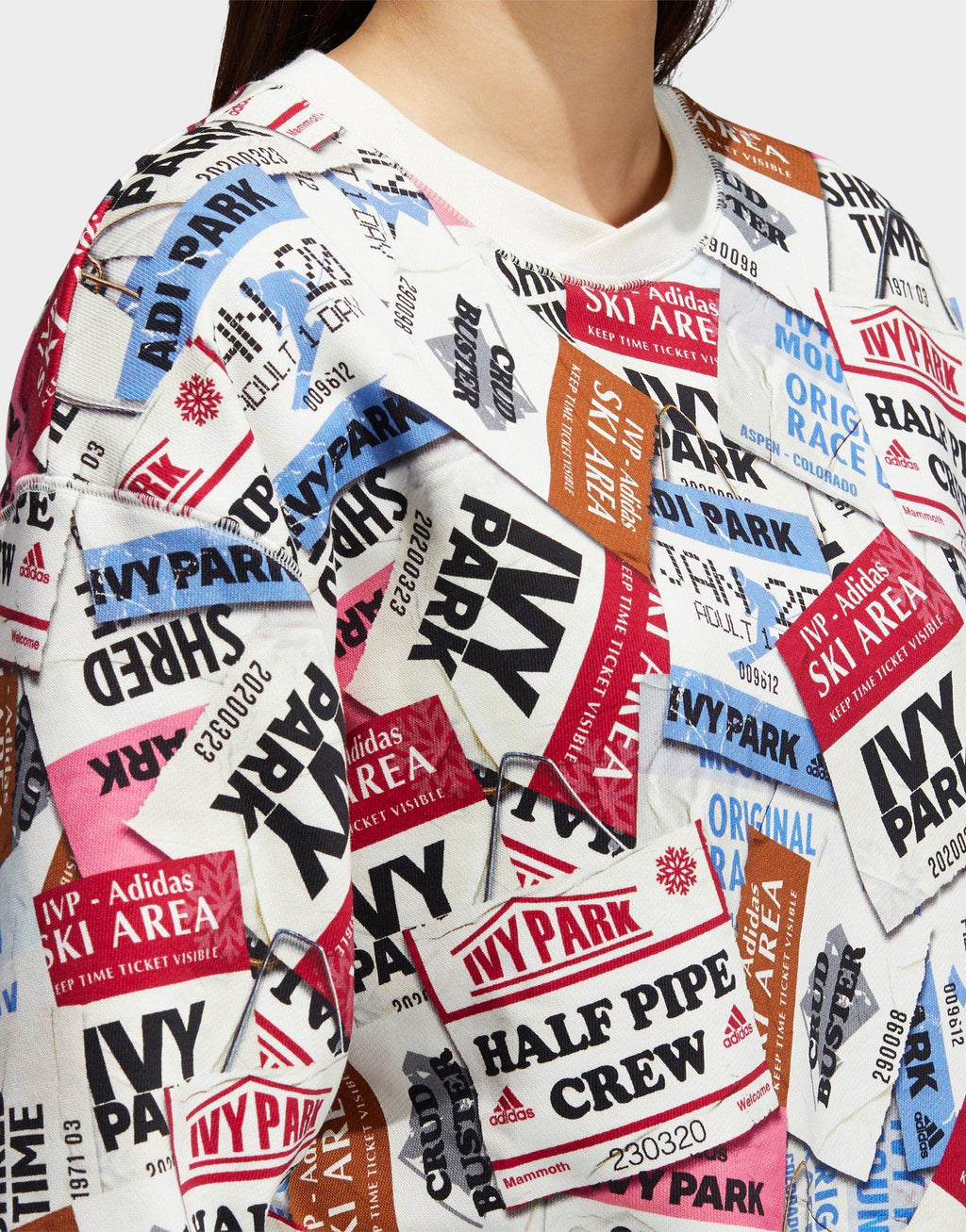 x IVY PARK Ski Tag Crew Sweatshirt