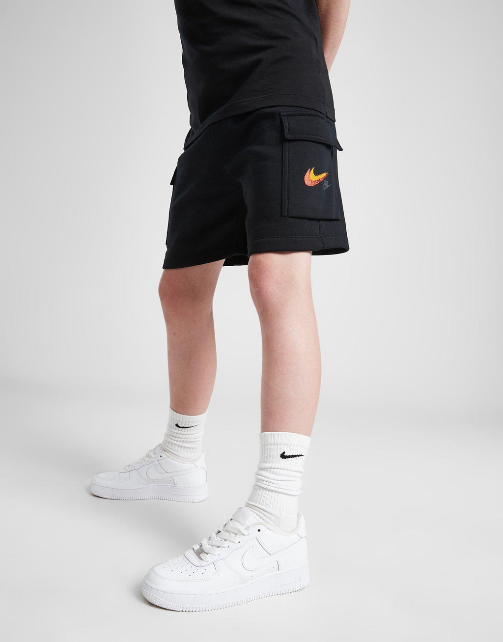 Double Swoosh Cargo Shorts Junior