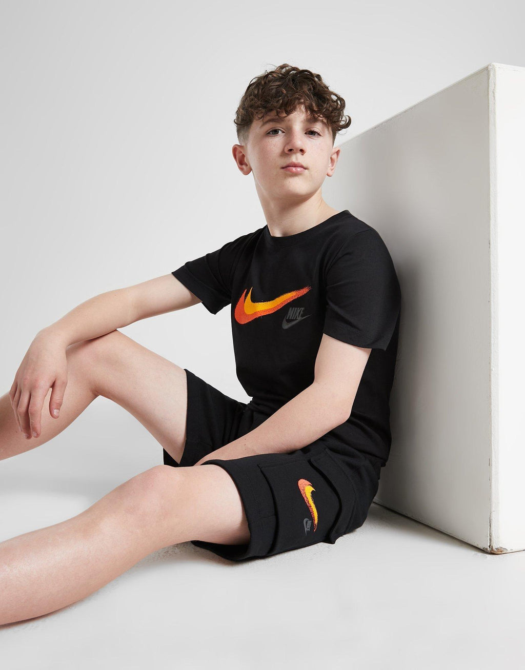 Double Swoosh Cargo Shorts Junior