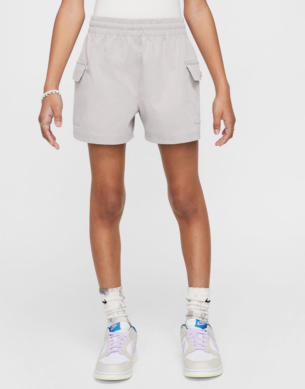 Girls' Woven Cargo Shorts Junior