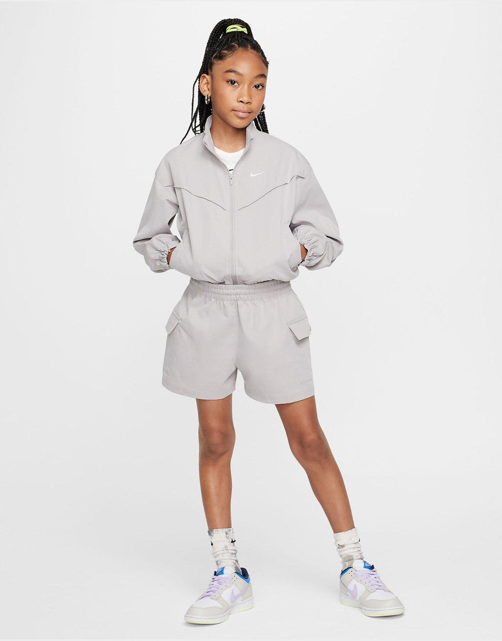 Girls' Woven Cargo Shorts Junior