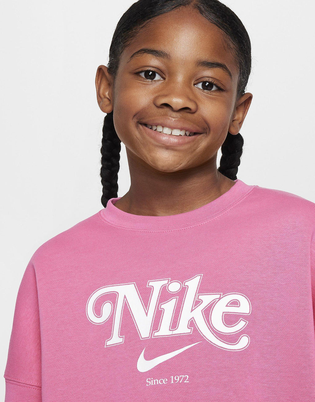 Girls' Trend Fleece Crew Sweatshirt Junior