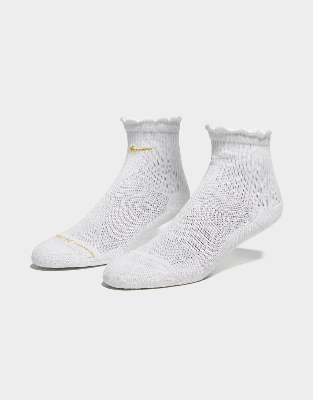 Scallop Micro-Crew Socks (2 Pairs)